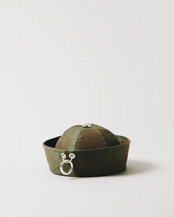 Calot Olive Irisé | ChristelleNoel Handmade