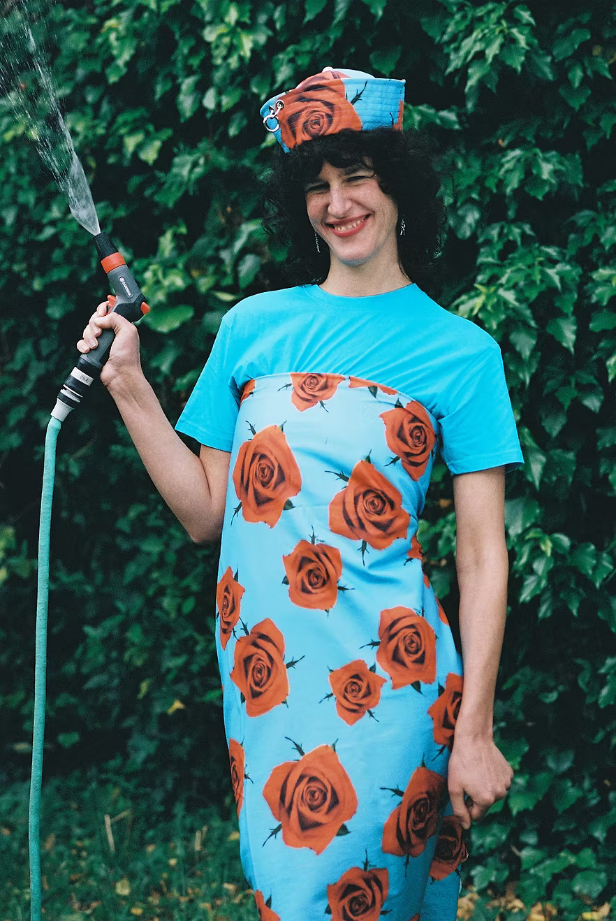 Calot Roses & Turquoise | ChristelleNoel Handmade