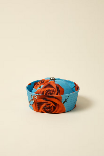 Calot Roses & Turquoise produit | ChristelleNoel Handmade