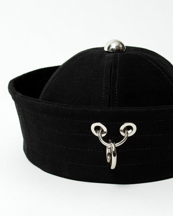 Calot marie Jean noir détails