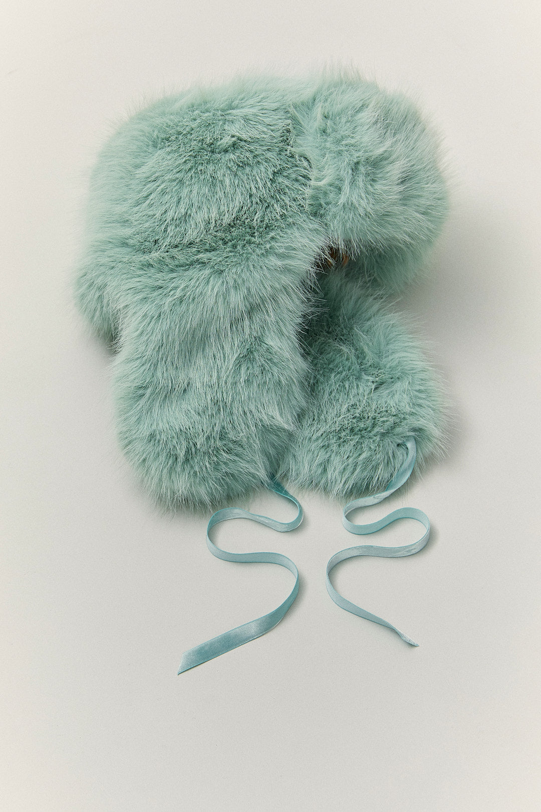 Chapka Fluffy Celadon
